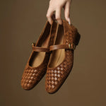 Elara Leather Mary Janes