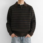 Maxwell Striped Polo