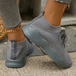 Women's Lightweight Knit Slip-On Trainers