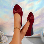Women's Lightweight Rhinestone Wedge Support Shoes