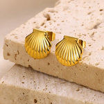 Belle Drop Gold Earrings