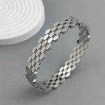 Aria Honeycomb Cuff Bracelet