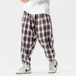 Hudson Plaid Joggers