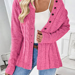 Women's Cable Knit Cinched Cardigan