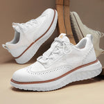 Lancaster Wingtip Leather Sneakers