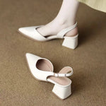 Serra Leather Heels