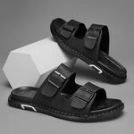 Montero Leather Slides