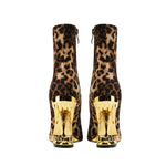 Starlit Wolf Leopard Boots