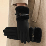 Aurelia Fur Gloves