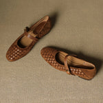 Elara Leather Mary Janes