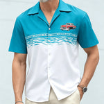 Atlas Contrast Button-Up