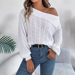 Breeze Knit Off-Shoulder Sweater