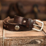 Frontier Cowhide Belt