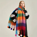 Maribel Pom Scarf