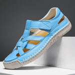 Caspian Hollow Leather Sandals
