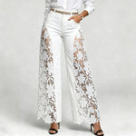 Amélie Floral Lace Jeans