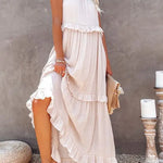 Capri Ruffle Maxi Dress