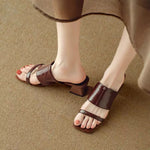 Eloise Square Toe Heels