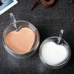 Radiance Heart Glass Mug