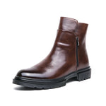 Knox Leather Zip Boot
