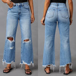 Aria High-Rise Ankle Jeans