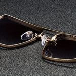 Beckett Square Wood Sunglasses