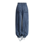 Ella Drawstring Cargo Jeans