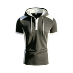 KZZ Waffle-Knit Short-Sleeve Top