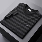 Cole Kendrick Striped Cotton Silk Shirt