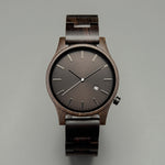 Elias Walnut Wood Quartz Watch