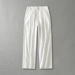 Milo Mid-Rise Linen Trousers