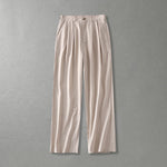 Milo Mid-Rise Linen Trousers