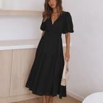 Emilia | Robe à col en V
