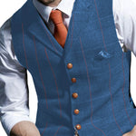 KZZ  Classic Formal & Casual Sleeveless Waistcoat
