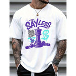 KZZ Men's Street Hip-Hop Style Tops