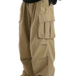 KZZ Loose Lightweight style Sports Pants Men Trousers Large pocket cargo casual trousers