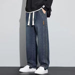 KZZ Men's American high street fashion brand wide-leg pants