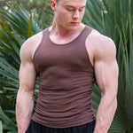 KZZ Ultra-Soft Cotton Fitted Tank