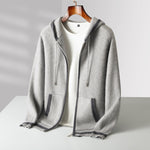 Varese Cashmere Zip Hoodie