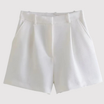 Amélie | Short Taille Haute à Plis