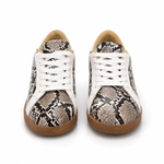 Mila Snakeskin Sneakers