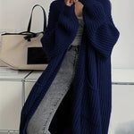 Zeagoo Women's Comfy Loose Fit Chunky Knit Long Cardigan
