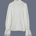 Zeagoo Elegant Vintage Lace Trimmed Blouse for Women Elegant Date Night Party 2026 | Under $40