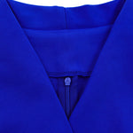 Anti-Wrinkle Double-Breasted Business Dress
