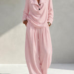 Elevated Casual Minimalism Matching Set