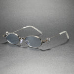 Fleur Crystal Oval Frames