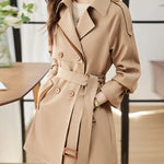 Belford Double Breasted Midi Trench
