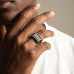 Ronan Braided Signet Ring