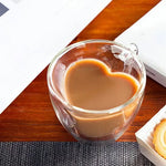 Radiance Heart Glass Mug