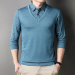 MONTGOMERY REFINED LONG SLEEVE POLO